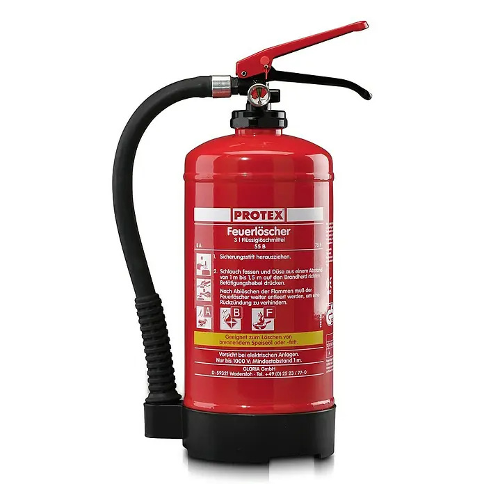 Feuerlöscher - 3 l, Löschmittel: Schaum