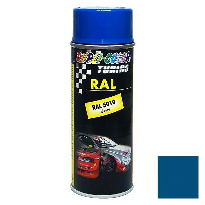 Dupli-Color Tuning Lackspray RAL 5010 - Enzianblau, Glänzend, 400 ml