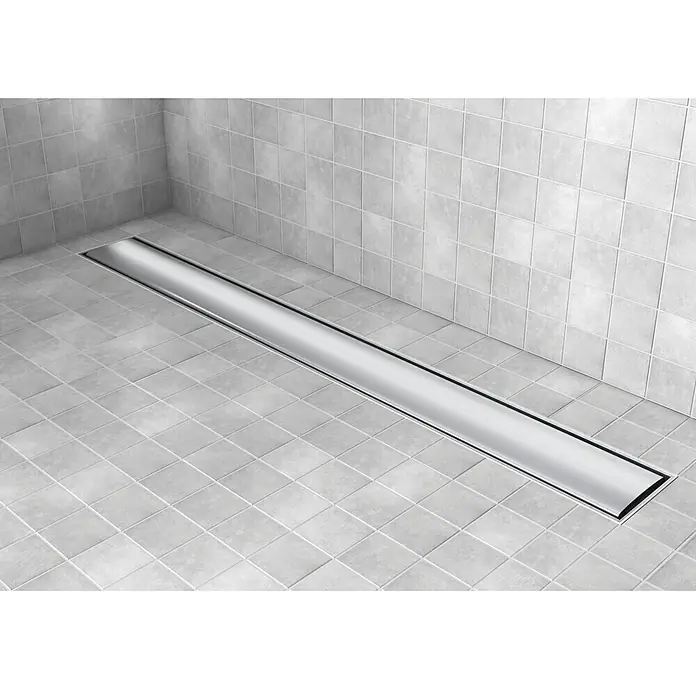 Ottofond Duschrinne - 100 cm, Chrom - Stimmungsaufnahme