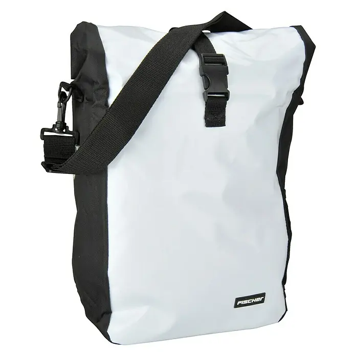 Fischer Gepäckträgertasche - 13 x 25 x 55 cm - Vorderansicht