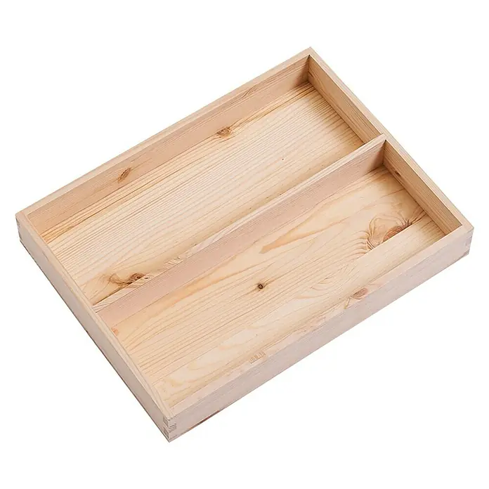 Tabletteinsatz L/M - 27 x 36 x 5 cm, Passend für: Stapelbox M, Stapelbox L - Ansicht von oben
