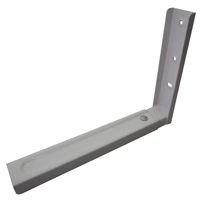 Zidna konzola - 290 x 49 x 220 mm, Opteretivost: 40 kg, Bijele boje