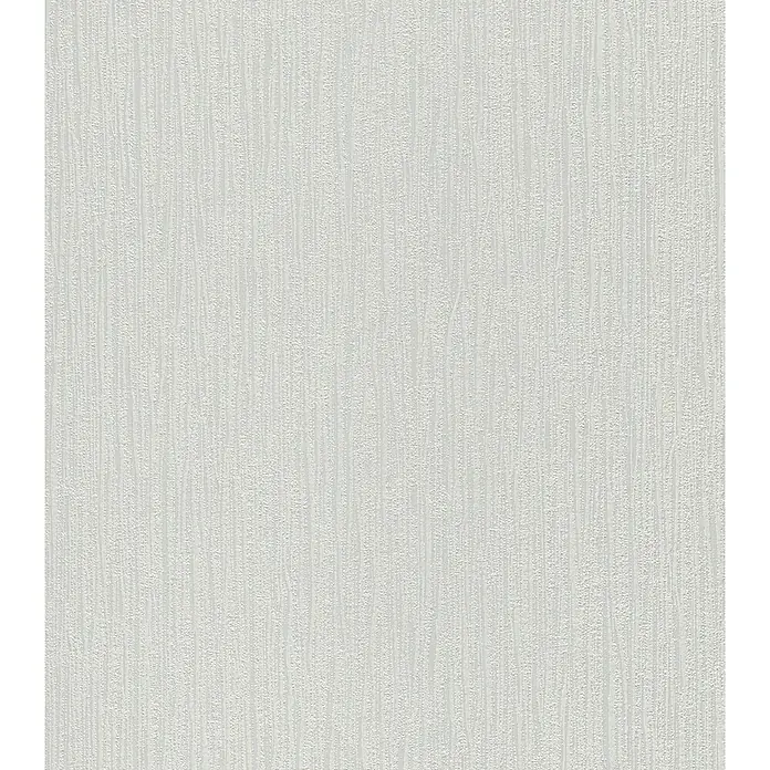 Rasch Vliestapete Home Style - Grau, Grobkörnig strukturiert, Uni, 15 x 0,53 m - Vorderansicht