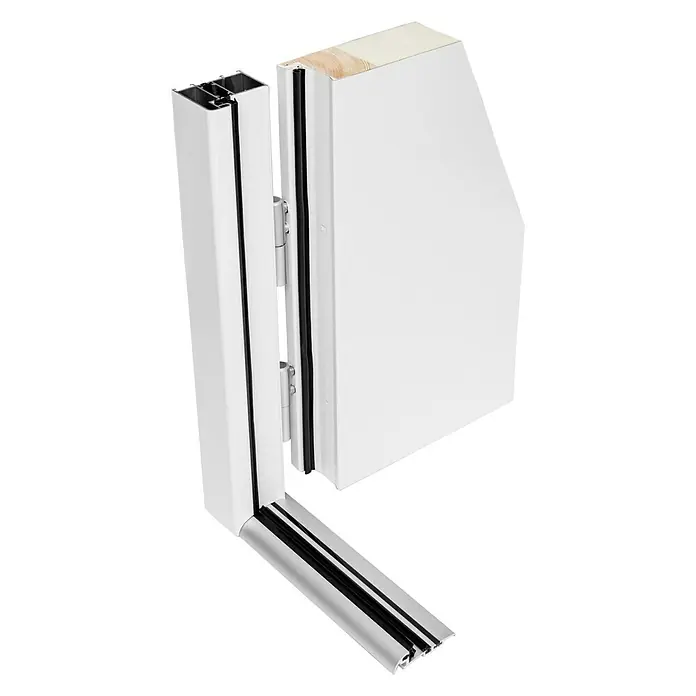 Splendoor Haustür Thermodoor SP20W - 110 x 210 cm, DIN Anschlag: Rechts, Weiß