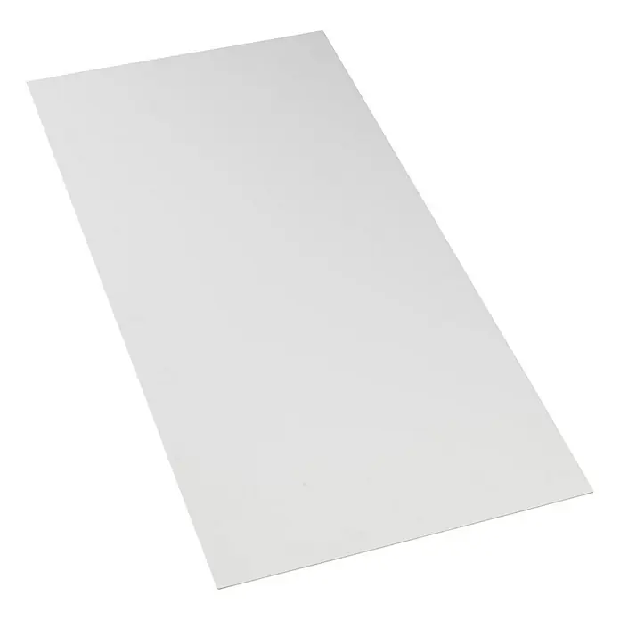 PVC-Schaumplatte Fixmaß - Weiß, 1.200 x 600 x 3 mm