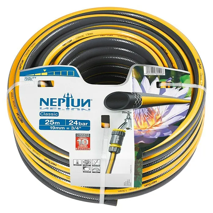 Neptun Classic Vrtno crijevo - Duljina: 25 m, Promjer crijeva: 19 mm (¾″)