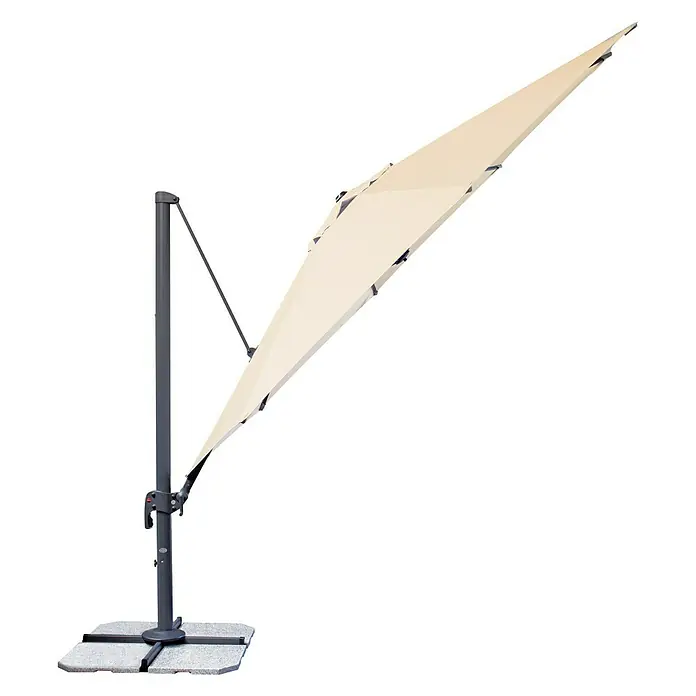 Derby Ravenna Pendelschirm Ravenna - Natur, Durchmesser: 392 cm