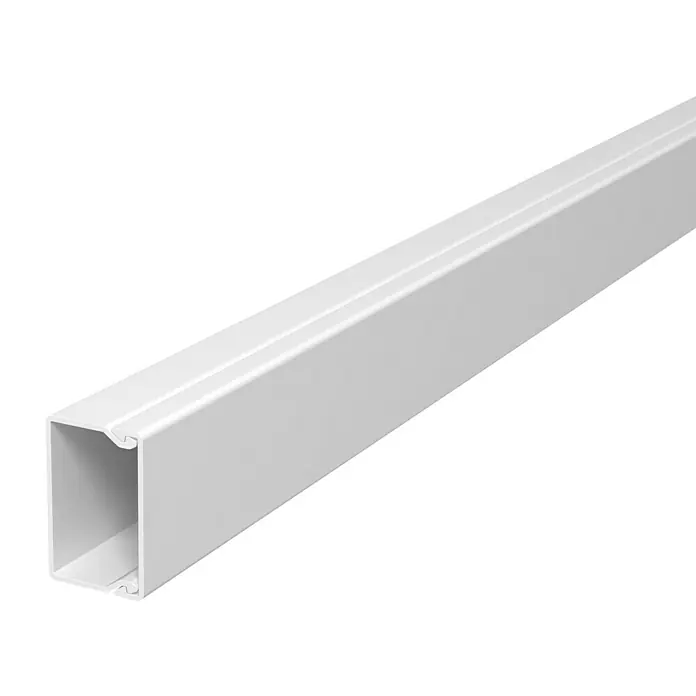 OBO Kabelkanal - 2 m x 40 mm x 40 mm, Reinweiß