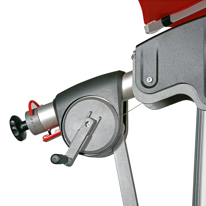 Doppler Schirmgestell Ferrara - Silbergrau, Aluminium