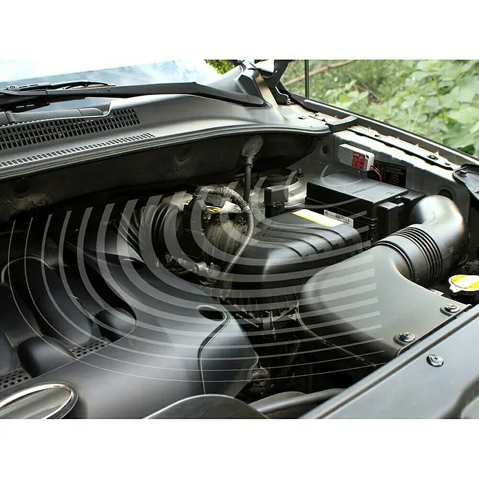 LAS Marderabwehrgerät - Betriebsspannung: 12 V, Frequenz: 23 kHz ± 10 % pulsierend - Anwendungsbeispiel