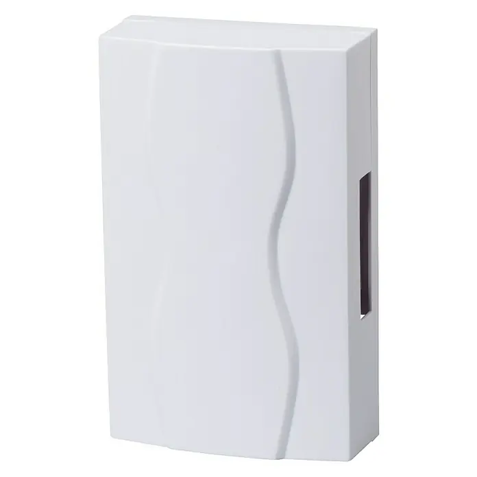 Heidemann 2-Klang-Gong Juno - L x B x H: 170 x 105 x 50 mm, 82 dB, Weiß, Kunststoff