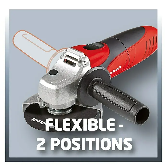 Einhell Winkelschleifer TC-AG 125 - 850 W, Durchmesser Scheibe: 125 mm, 12.000 U/min