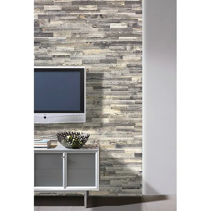 Wodewa Echtholzriemchen Allgäu 006 - Anfallende Länge: 200/400 mm, Breite: 50 mm, Stärke: 4 mm, Inhalt: 1 m² - Stimmungsaufnahme