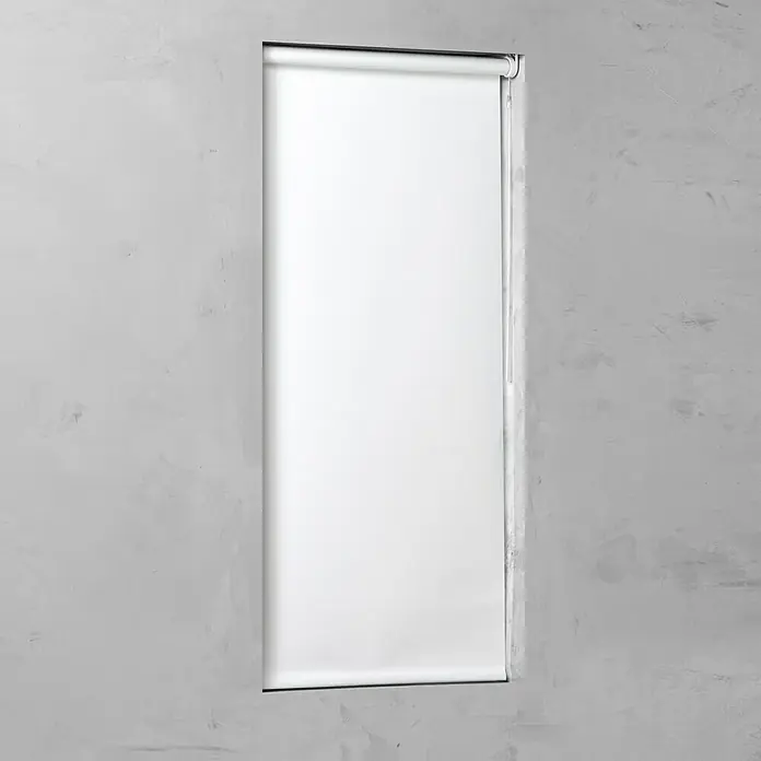 Expo Ambiente Springrollo - B x H: 120 x 190 cm, Weiß - Vorderansicht