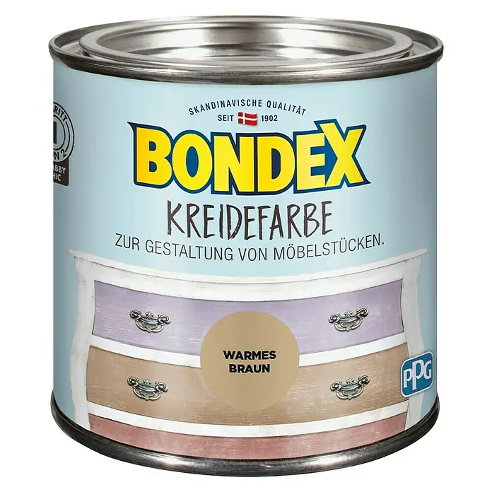 Bondex Kredne barve - Rjave barve, 500 ml