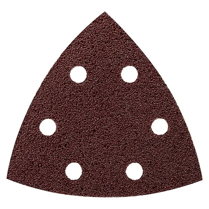 Craftomat Set Delta brusnih papira BFWP - D x Š: 93 x 93 mm, 5 Kom., Granulacija: 80