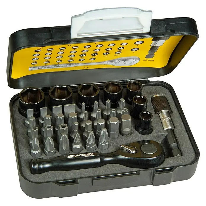 Stanley Set de puntas de llave de vaso STHT9-13906 - ¼″, 39 pzs.