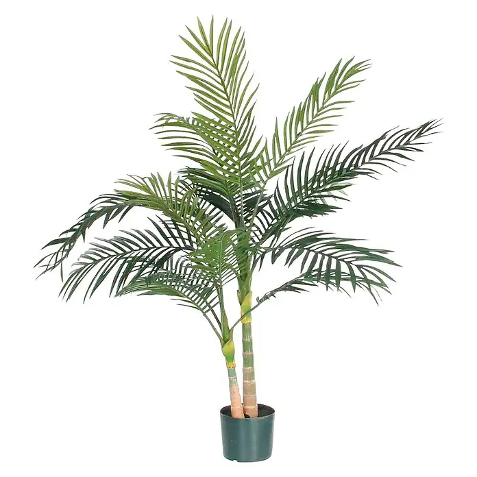 Planta artificial Palma Areca - Altura: 120 cm, Plástico
