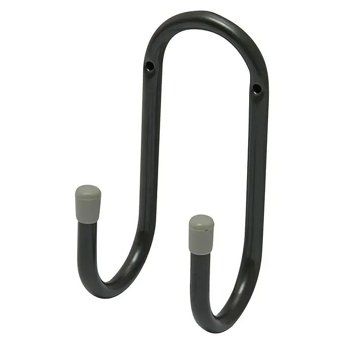 Duraline Gancho doble de pared - L x Al: 75 x 160 mm, Carga soportada: 20 kg