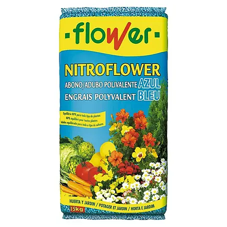 Flower  Abono azul polivalente Nitroflower