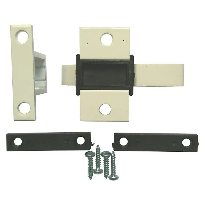 Cierre de seguridad para ventanas - 5,5 x 4 x 2,5 cm, Blanco