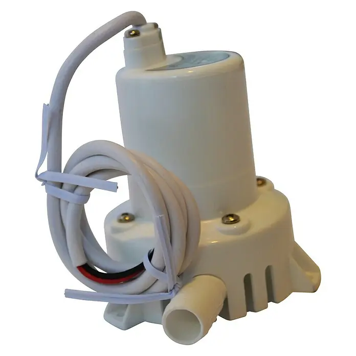 Bomba de achique sumergible - Capacidad de bombeo máx.: 2.300 l/h, Consumo de corriente: 4 A
