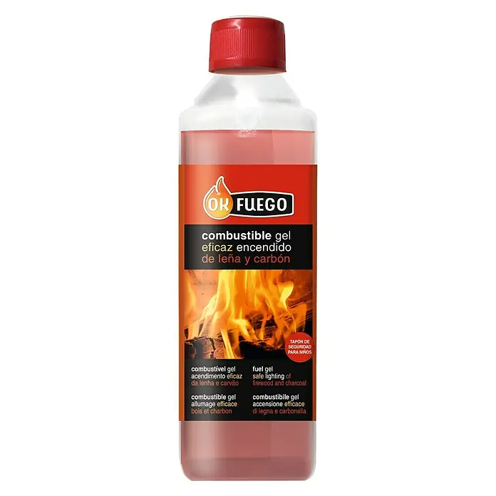 Ok Fuego Gel de encendido - 500 ml