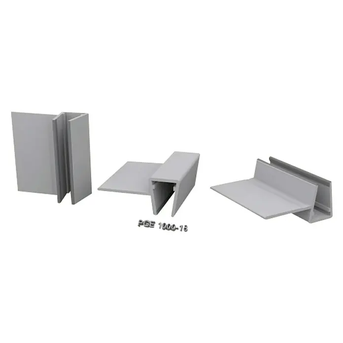 Perfil de sellado de cruce - L x An x Al: 200 x 2,52 x 3 cm