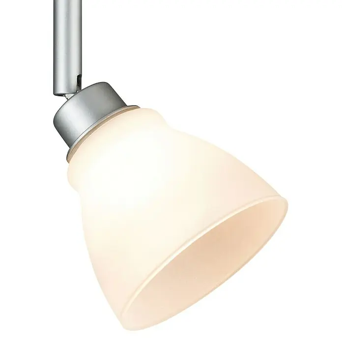 Paulmann DecoSystems Lampenschirm Wolbi - Durchmesser: 9 cm, Weiß, Glas, Rund - Stimmungsaufnahme
