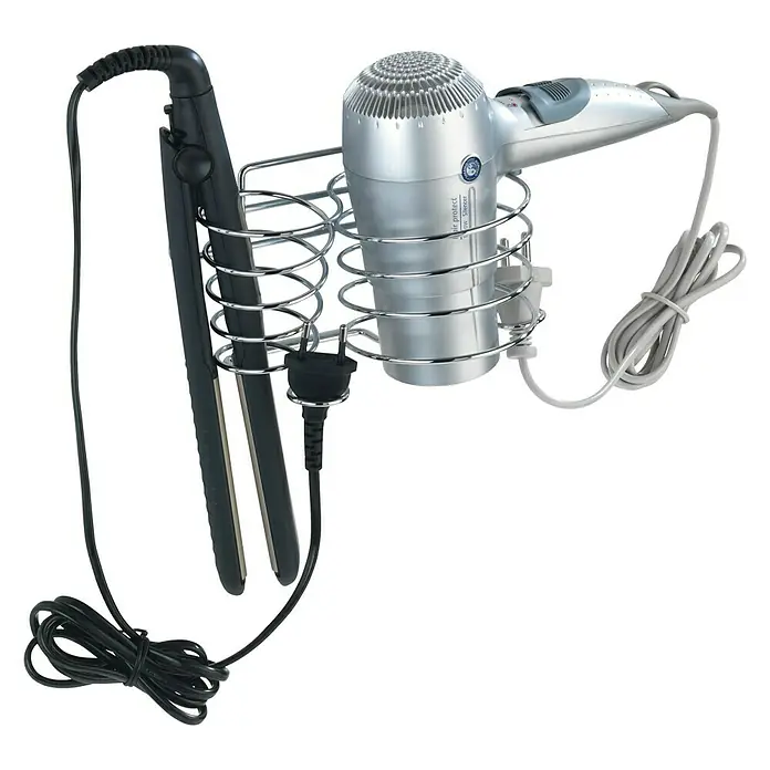 Wenko Soporte para secador y plancha Classic - Acero inoxidable