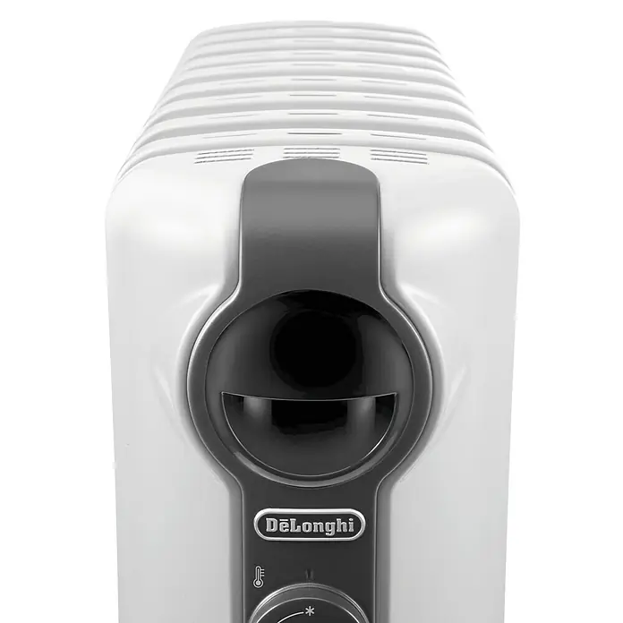 De'Longhi Radiador de aceite Radia S - 2.000 W, Blanco, L x An x Al: 16 x 44 x 65 cm