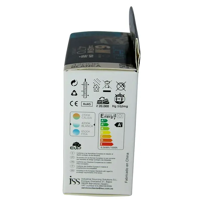 Sunmatic Bombilla LED - 2 uds., E14, 6,5 W, Color de luz: Blanco neutro, No regulable
