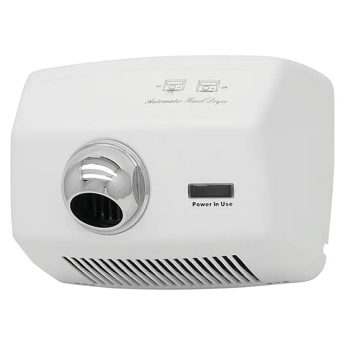 CM Baños Secador de manos automático - 2.550 W, Velocidad del aire: 24 m/s