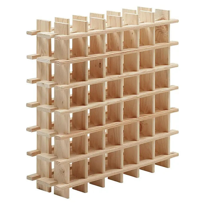 Astigarraga Weinregal - L x B x H: 75 x 22 x 75 cm, Anzahl Flaschen: 36 Stk.