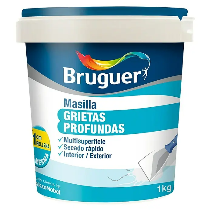 Bruguer Masilla Grietas profundas - 1 kg