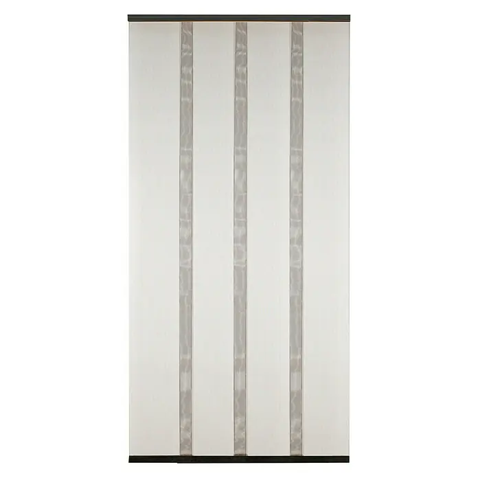 Cortina para puerta Mosquitera - Gris plata, 95 x 240 cm