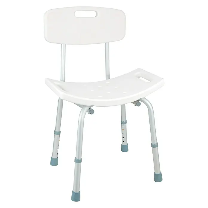 CM Baños Asiento para bañera BANQ05 - L x An x Al: 35 x 50 x 60 cm, Blanco