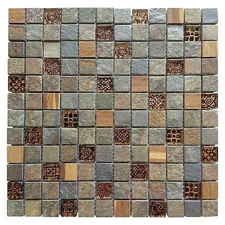 Baldosa de mosaico Bamboo