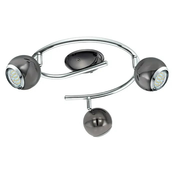 Eglo Plafón LED Bimeda - 9 W, L x An x Al: 29 x 29 x 34,5 cm, Blanco cálido