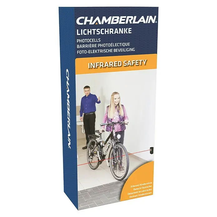 Chamberlain Infrarood detectiecel 771REV - Passend bij: Chamberlain garage- en buitendeuraandrijvingen - Zijaanzicht links