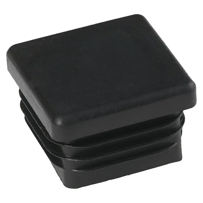 Rohrstopfen - 80 x 80 mm, Schwarz, Kunststoff