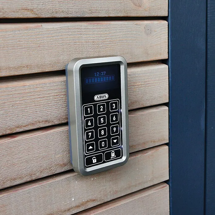 Abus HomeTec Pro Funk-Tastatur CFT3000 W - 29 x 78 x 142 mm, Passend für: Abus HomeTec Pro Funk-Türschlossantrieb CFA3000 S/W, Weiß