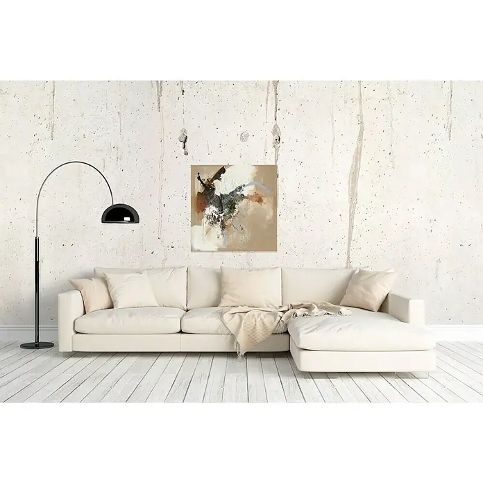 Handgemaltes Bild - Mix I, B x H: 100 x 100 cm - Stimmungsaufnahme