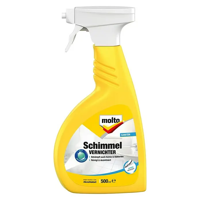 Molto Schimmelvernichter - 500 ml, Sprühflasche - Vorderansicht