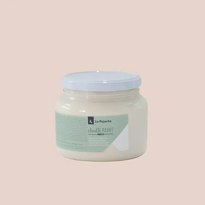 La Pajarita Pintura de tiza Chalk Paint - Nude, 500 ml, Mate - Vista frontal