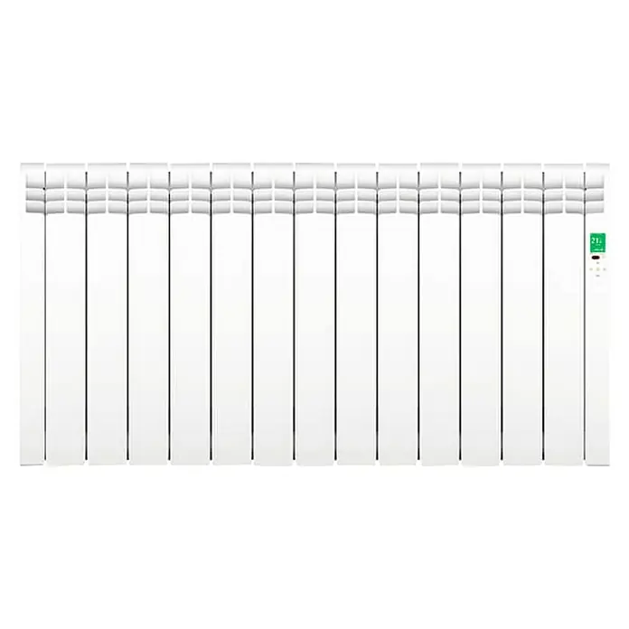 Rointe Emisor térmico de fluido Serie D - 1.430 W, Blanco, L x An x Al: 9,7 x 116 x 58,5 cm - Vista superior