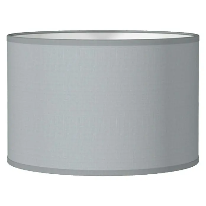 Home Sweet Home Lampenschirm Bling - Ø x H: 30 x 20 cm, Light Grey, Baumwolle, Rund - Vorderansicht