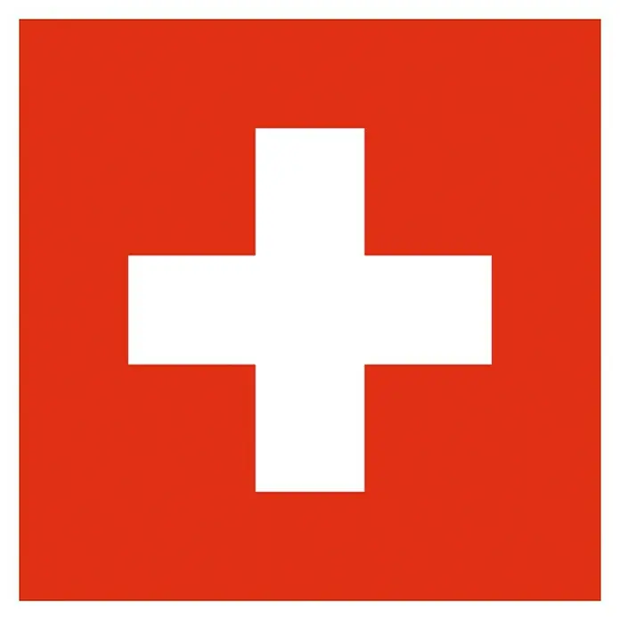 Bandera Suiza - 70 x 110 cm