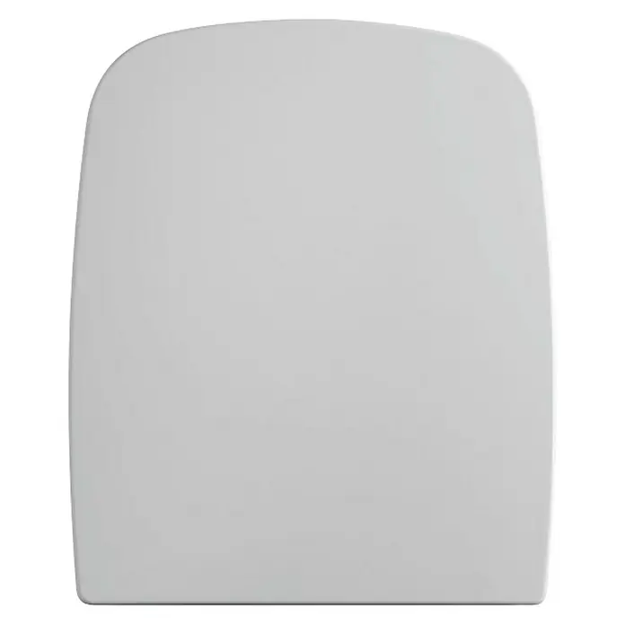 Gala Street Square Tapa de WC - Con caída amortiguada, Blanco