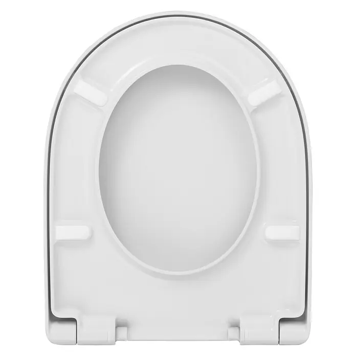 WC daska - Duroplast, Bijele boje - Pogled odozdo